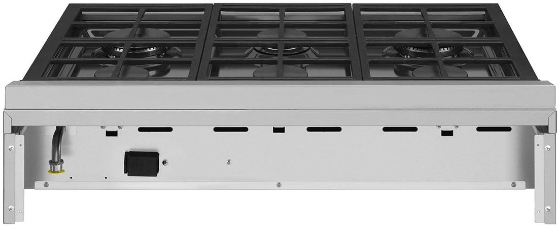 Smeg - Portofino 36" Stainless Steel Gas Rangetop - RTU366GX (Special Order Item)