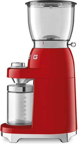 Smeg - Retro 50's Style Coffee Grinder Red - CGF01RDUS