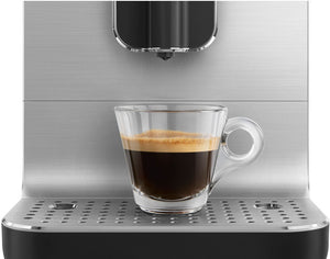 Smeg - Retro Style Black Automatic Espresso Coffee Machine - BCC01BLMUS