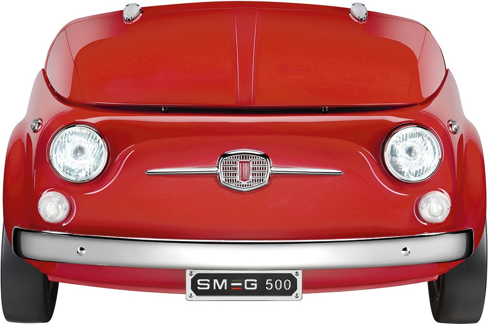 Smeg - SMEG500 Fiat Beverage Cooler Red - SMEG500RDUS (Special Order Item)