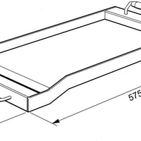 Smeg - Teppanyaki Grill Plate - Stainless Steel - TPKX (Special Order Item)