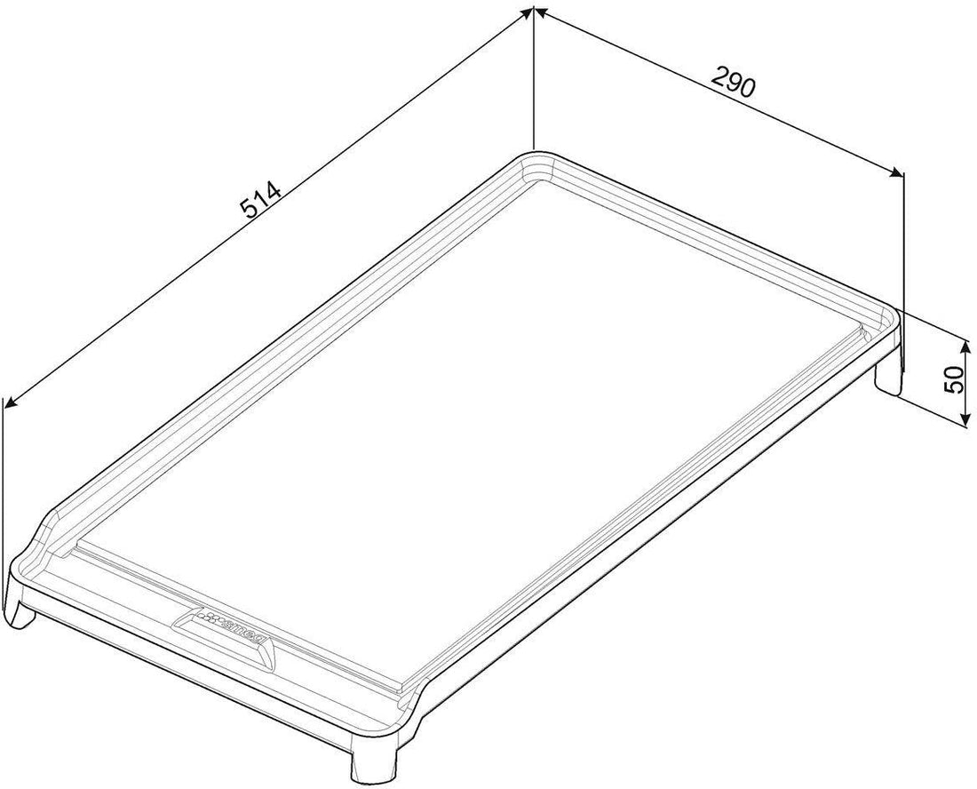 Smeg - Teppanyaki Grill Plate - TPKTR9 (Special Order Item)