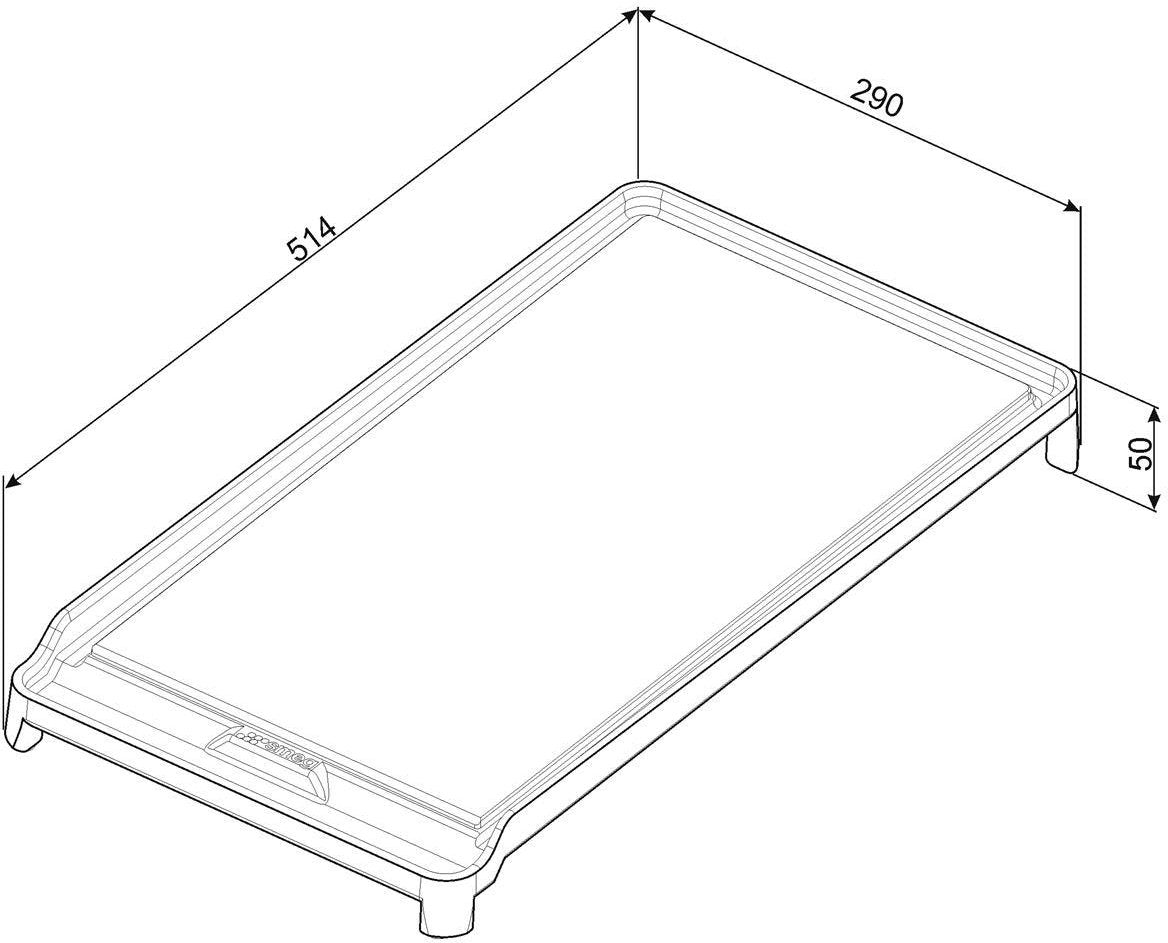 Smeg - Teppanyaki Grill Plate - TPKTR9 (Special Order Item)