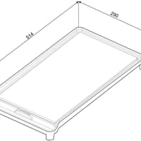 Smeg - Teppanyaki Grill Plate - TPKTR9 (Special Order Item)