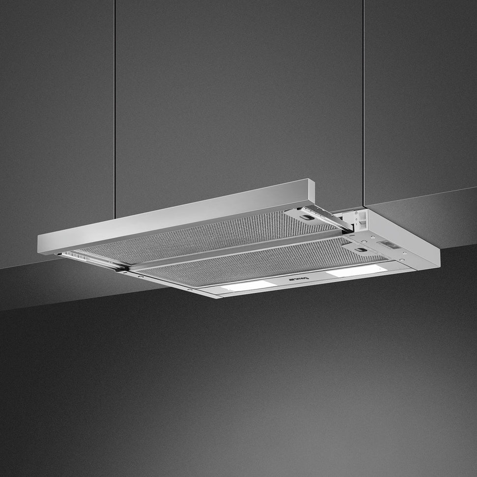 Smeg - Universal 24" Slide Out Hood, 300 CFM - KSET24XU