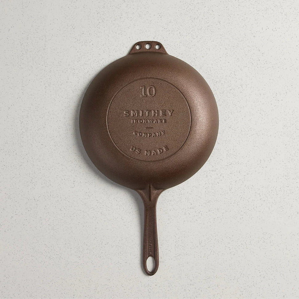 Smithey - 10" Cast Iron No. 10 Chef Skillet - Smith-CI-Chef10