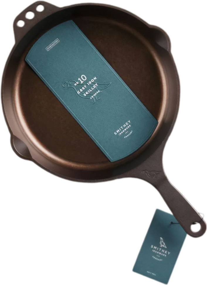 Smithey - 10" Cast Iron No. 10 Traditional Skillet - Smith-CI-Skil10