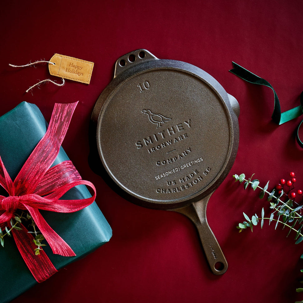 Smithey - 10" Cast Iron No. 10 Traditional Skillet - Smith-CI-Skil10