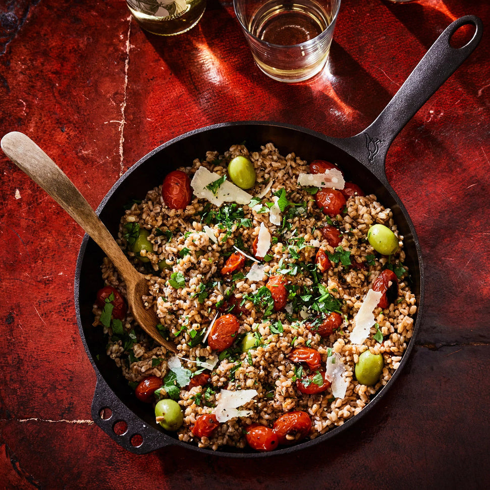 Smithey - 11" Cast Iron No. 11 Deep Skillet With Lid - Smith-CI-DSkil11