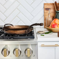 Smithey - 12" Carbon Steel Deep Farmhouse Skillet - Smith-CS-Deep12