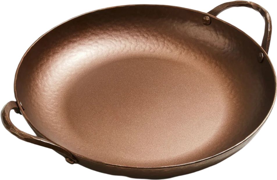 Smithey - 12" Carbon Steel Round Roaster - Smith-CS-Rroastm