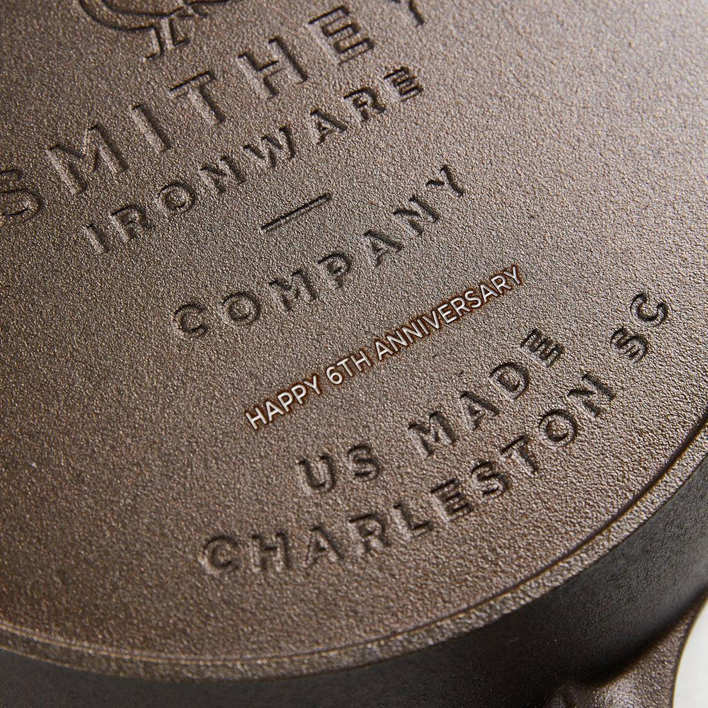 Smithey - 12" Cast Iron No. 12 Traditional Skillet - Smith-CI-Skil12