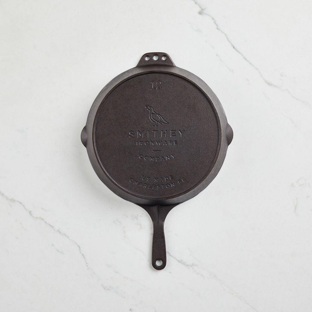 Smithey - 12" Cast Iron No. 12 Traditional Skillet - Smith-CI-Skil12