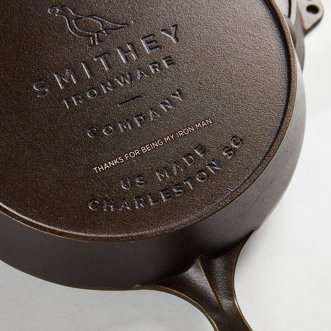 Smithey - 12" Cast Iron No. 12 Traditional Skillet - Smith-CI-Skil12