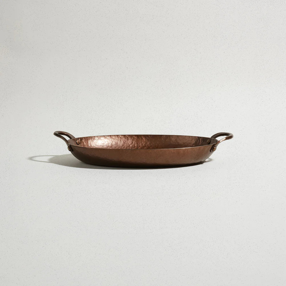 Smithey - 13.8" Carbon Steel Oval Roaster - Smith-CS-OvalM