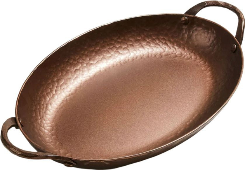 Smithey - 13.8" Carbon Steel Oval Roaster - Smith-CS-OvalM