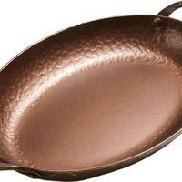 Smithey - 13.8" Carbon Steel Oval Roaster - Smith-CS-OvalM