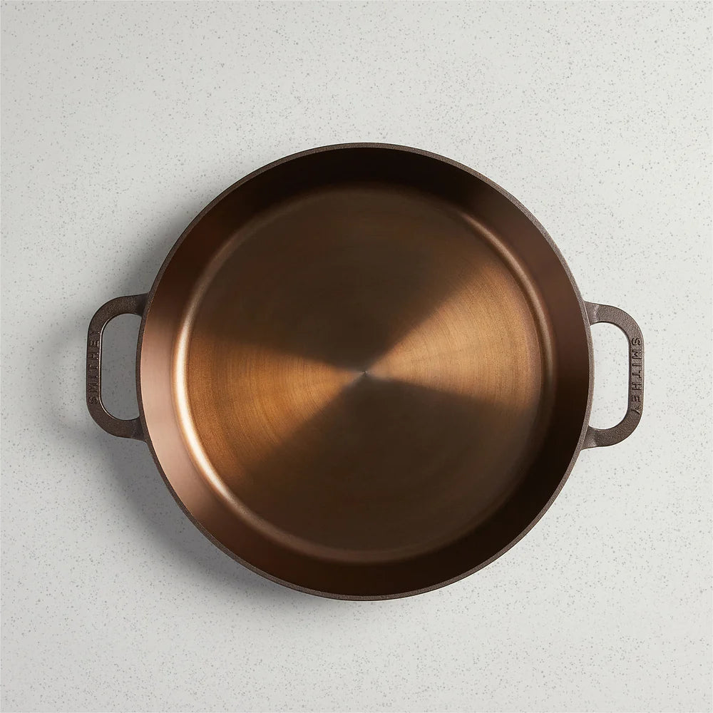 Smithey - 14" Cast Iron No. 14 Dual Handle Skillet - Smith-CI-Skil14