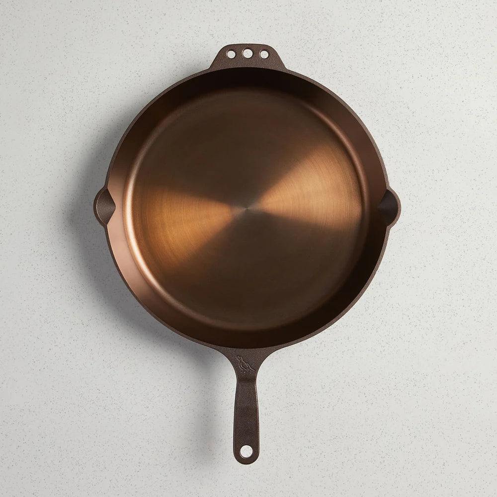 Smithey - 14" Cast Iron No. 14 Traditonal Skillet - Smith-CI-Tradskil14