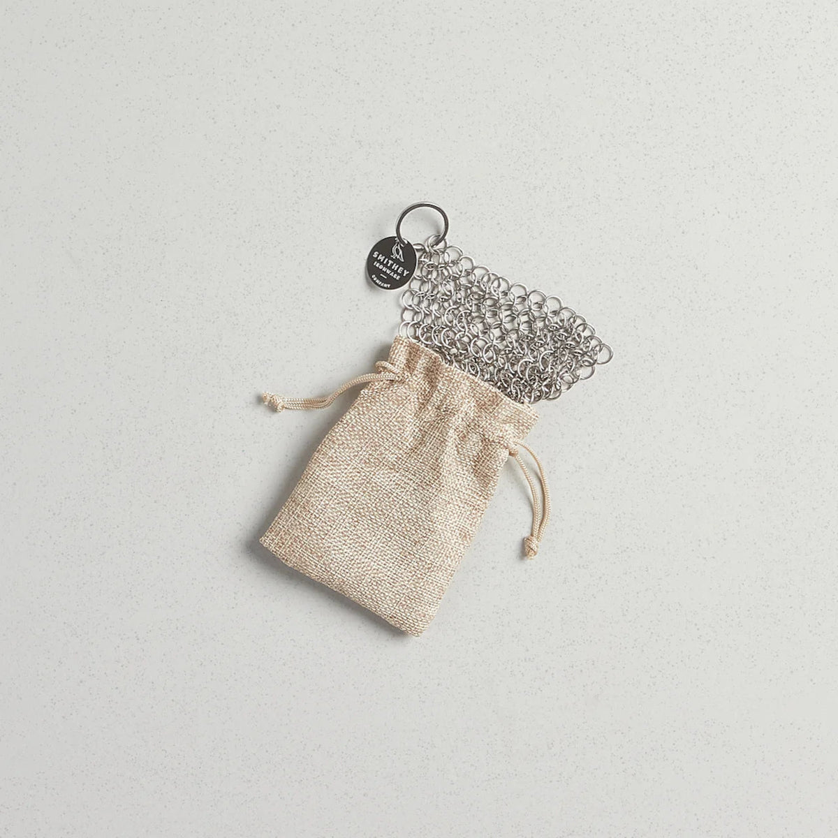 Smithey - 5" Ironware Stainless Steel Chainmail Scrubber - Smith-AC-Scrub1