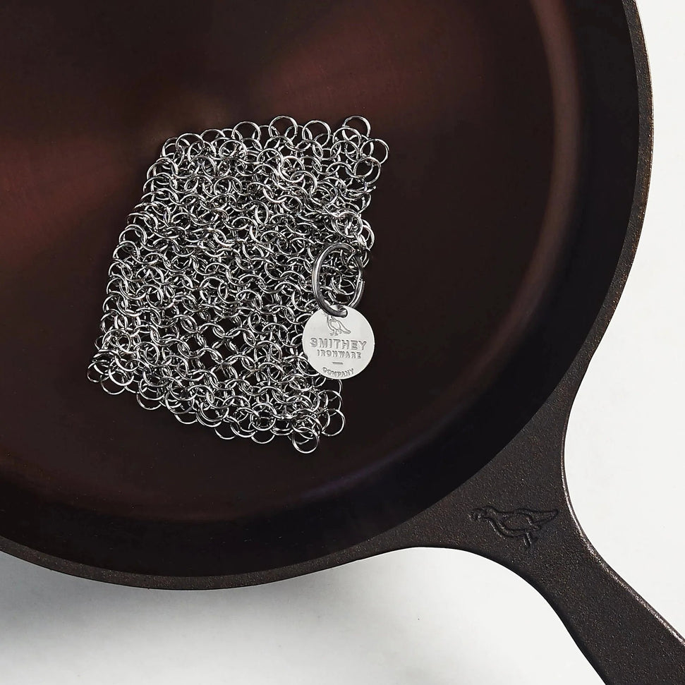 Smithey - 5" Ironware Stainless Steel Chainmail Scrubber - Smith-AC-Scrub1