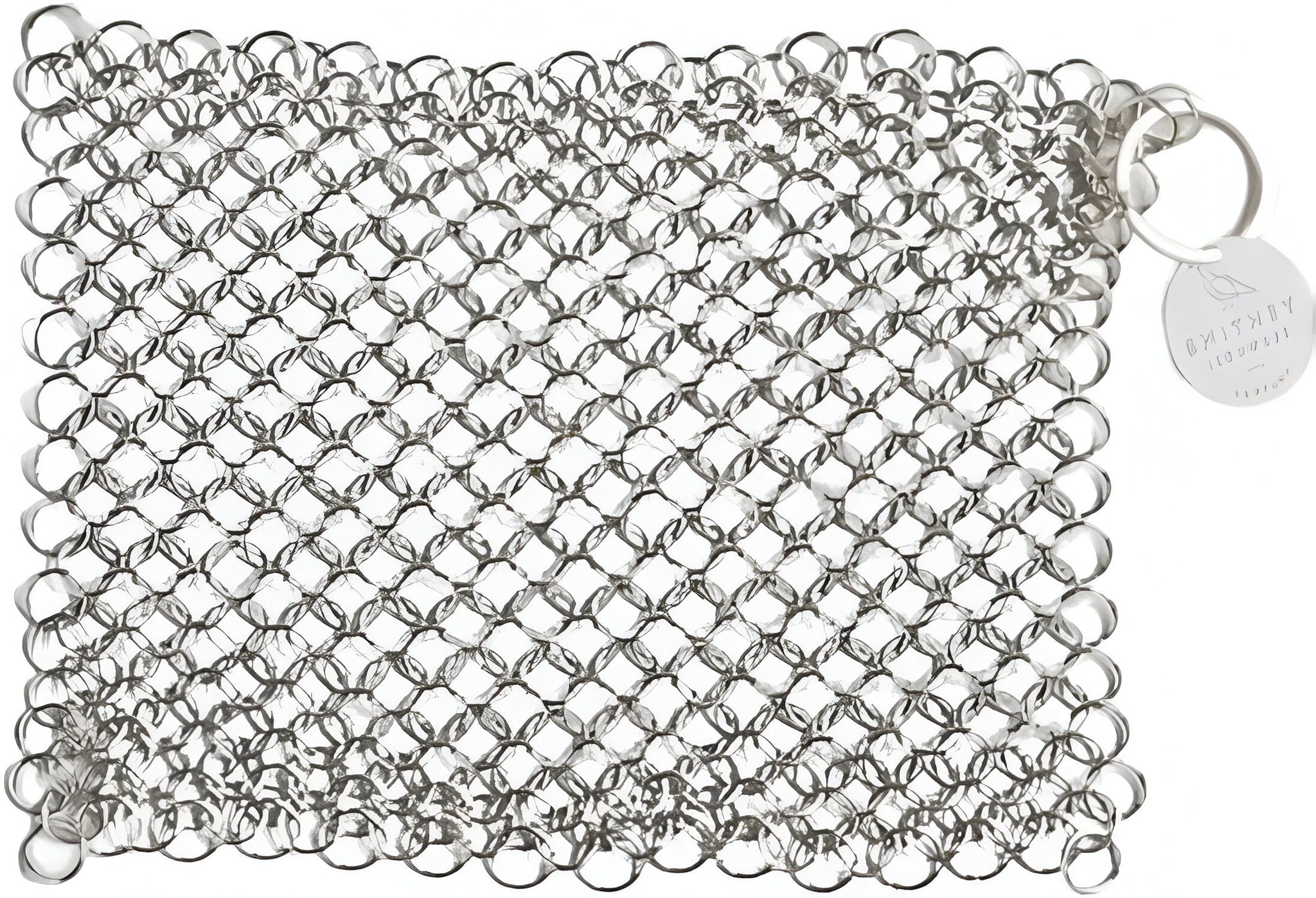 Smithey - 5" Ironware Stainless Steel Chainmail Scrubber - Smith-AC-Scrub1