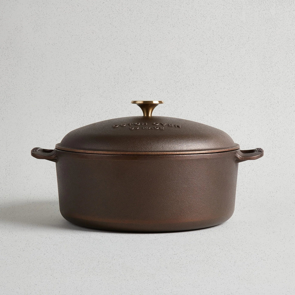 Smithey - 8.2" Cast Iron 7.25 QT Dutch Oven - Smith-Cl-Dutch7