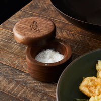 Smithey - Wooden Salt Keeper - Smith-AC-KeeperW