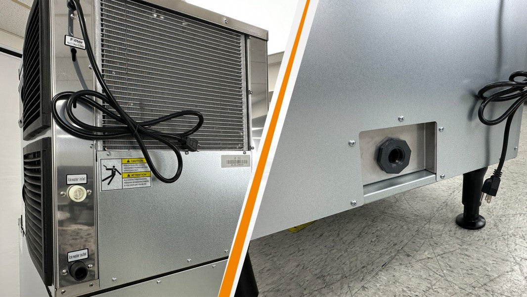 Snooker - 22″ Wide 11 lbs/min Hotel Ice Dispenser - HD-130B