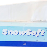 Snow Soft - 100 Sheet 2 Ply Facial Tissue, 30 Bx/Cs - FT10030-C