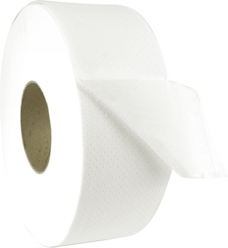 Snow Soft - 1100 Sq. Feet 2 Ply Jumbo Roll Bathroom Tissues JRT, 8 Rl/Cs - JRT700