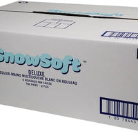 Snow Soft - 7.65" x 700 Feet Premium Tad Roll Towel, Pack of 6 - TD700