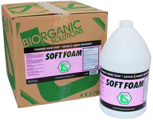 Soft Foam - 4 Liters Foaming Unscented Hand Soap, 4/Cs - 395440