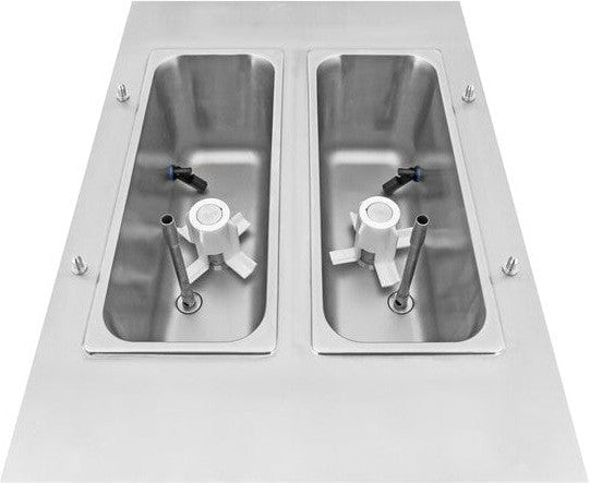Spaceman - 110V 17 QT Stainless Steel Air Cooled Single Bowl Countertop Slushy/Granita Frozen Drink Machine - 6455-C