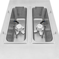 Spaceman - 110V 17 QT Stainless Steel Air Cooled Single Bowl Countertop Slushy/Granita Frozen Drink Machine - 6455-C