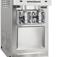 Spaceman - 110V 17 QT Stainless Steel Air Cooled Single Bowl Countertop Slushy/Granita Frozen Drink Machine - 6455-C