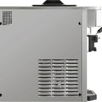 Spaceman - 110V Gravity-Fed Single Flavor Air Cooled Countertop Soft Serve Ice Cream Machine with 1 Hopper - 6210-C