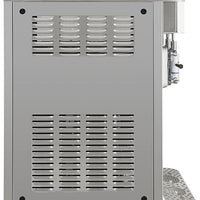 Spaceman - 208-220V 25.7 QT Stainless Steel Air Cooled 2 Bowl Countertop Slushy/Granita Frozen Drink Machine - 6695-C