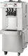Spaceman - 208-220V Gravity-Fed Dual Flavor Air Cooled Twin Twist Countertop Soft Serve Ice Cream Machine with 2 Hoppers and 3 Dispensers - 6235-C