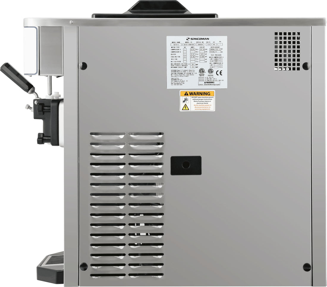 Spaceman - Single Flavor Soft Serve Ice Cream Machine - 6210-C