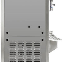 Spaceman - Stainless Steel 2 Bowl Slushy / Granita Floor Model Frozen Drink Machine - 6795-C