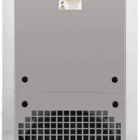 Spaceman - Standing Two Flavors With Twist Gravity Fed Soft Serve Ice Cream Machine - 6378-C