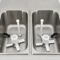 Spaceman - Twin Twist Soft Serve Ice Cream Machine - 6235-C