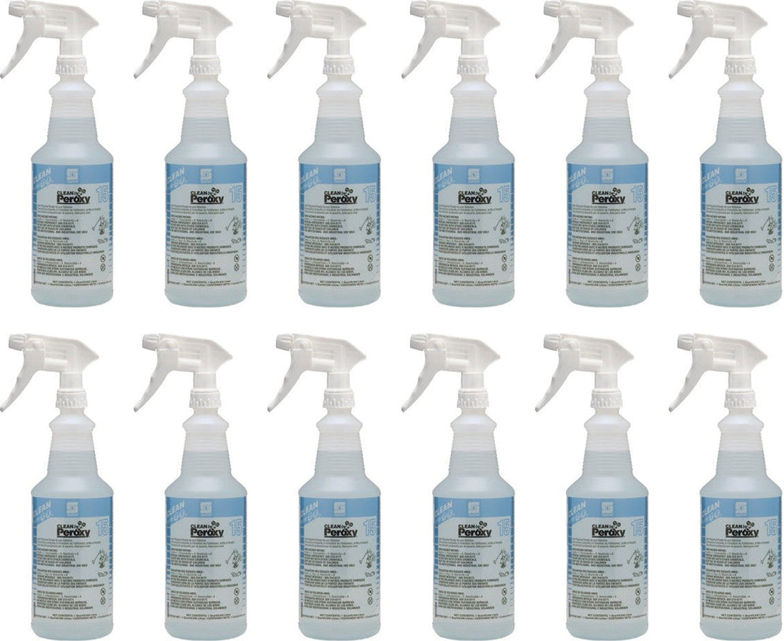 Spartan - 32 Oz Spray Bottle with Trigger Sprayer, 12/Cs - 924700C