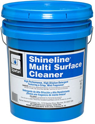 Spartan - 5 Gal Mint Scent Multi-Surface Cleaner Pail - 004005C