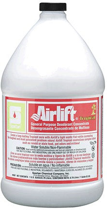 Spartan - Airlift 1 Gallon Tropical Scent Air Freshener, 4Jug/Cs - 306704C