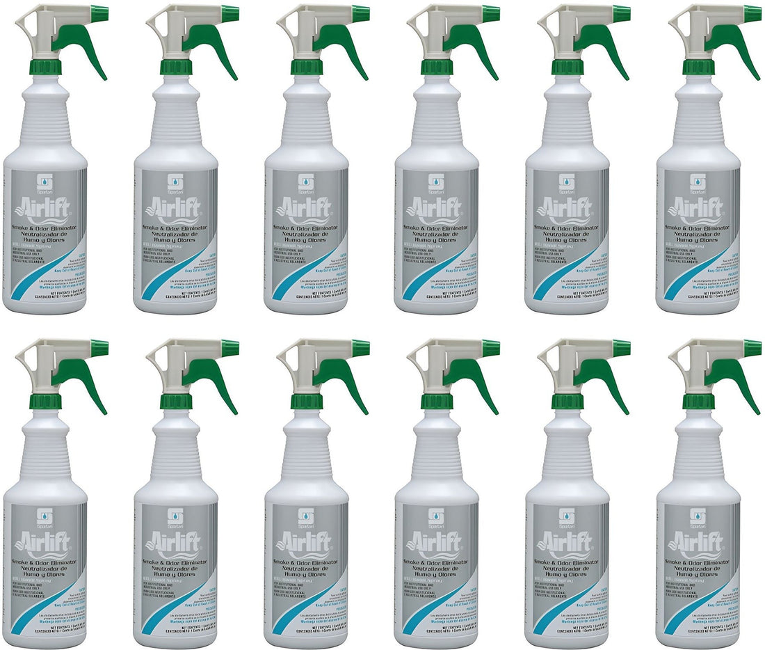 Spartan - Airlift 1 QT Smoke & Odor Deordorant and Air Freshener, 12 Bt/Cs - 308603C