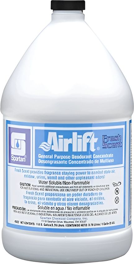 Spartan - Airlift Fresh 1 Gallon Air Freshener Scent, 4 Jug/Cs - 302204C