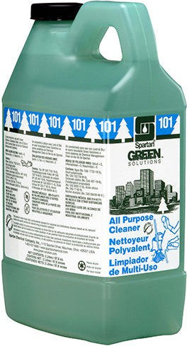 Spartan - Green Solution 2 Litre Industrial All Purpose Cleaner, 4Jug/Cs - 351102