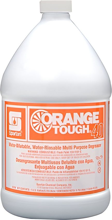 Spartan - Orange Tough 40 Multi-Purpose Degreaser, 4Jug/cs - 224004C